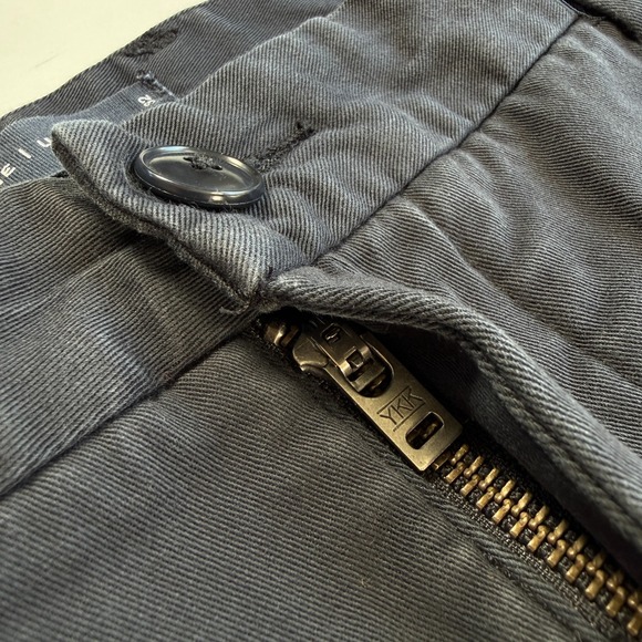 EVERLANE Uniform The Performance Chino Pant Mens 35x32 Slim Navy Blue Classic - Picture 3 of 10